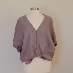 Express Oversized Mauve Blouse